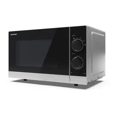 Sharp YC-PS201AU-S 20L 700W Microwave Oven with Manual Control - Silver