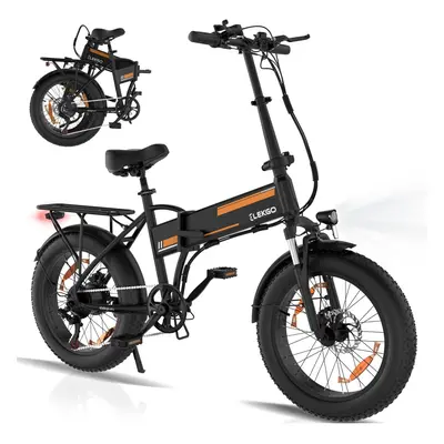 ELEKGO Electric Bike 20" x4.0 Fat Tire E-Bike 90KM Fold Bike Bicycle