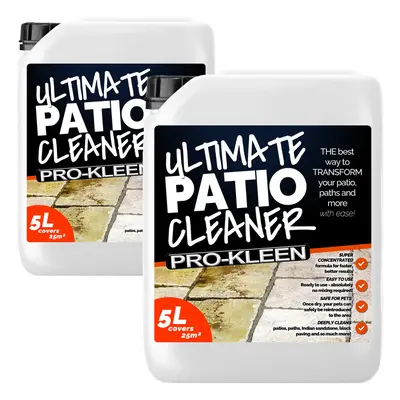 (2) Pro-Kleen Ultimate Patio and Driveway Cleaner 5L