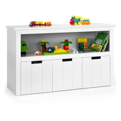 3-Drawer Storage Cabinet Wood Kids Toy Storage Cube Shelves