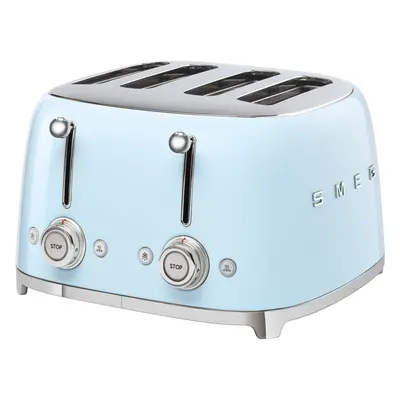 Smeg 50's Retro TSF03PBUK Slice Toaster - Pastel Blue