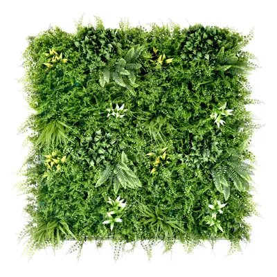 (Beacon Fern) Artificial Plant Flower Living Wall Panels 1m x 1m