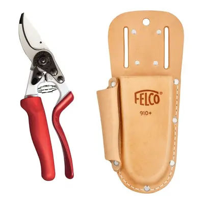 Felco Model secateurs + Leather Plus holster bundle - Genuine Felco products