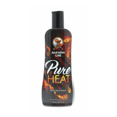 Australian Gold Pure Heat 250ml Sunbed Tan Cream Tanning Lotion