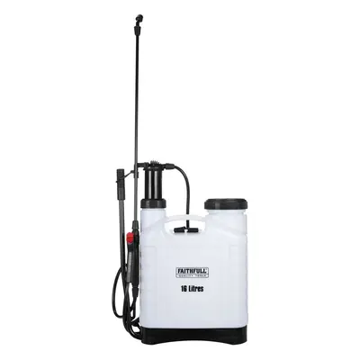 Faithfull SPRAY16AV Pressure Sprayer Knapsack 16L