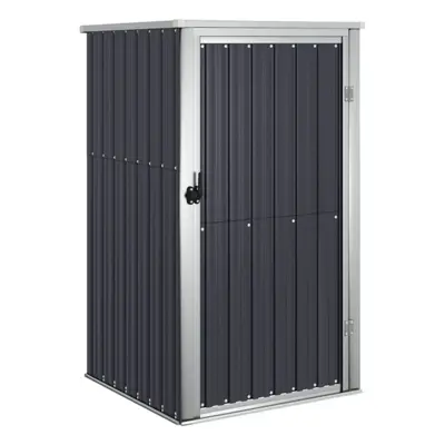 (anthracite, x x cm) vidaXL Garden Tool Shed Blanket Box Outdoor Tool Storage Shed Galvanised St