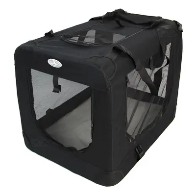 Easipet Fabric Pet Carrier Black Large