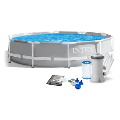 Intex Prism Frame Pool 12ft + Filter Pump