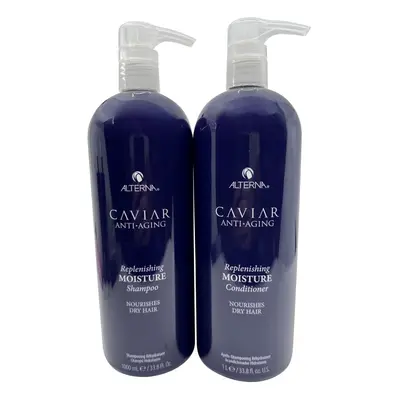 Alterna Caviar Replenishing Moisture Shampoo & Conditioner 33.8 OZ Each