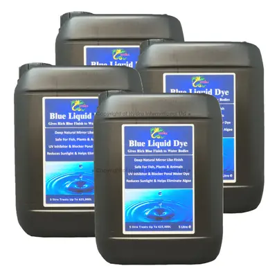 (4x5L) Hydra Blue Liquid Dye