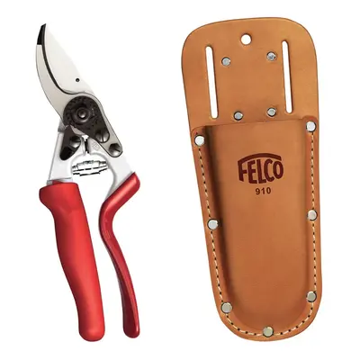 Genuine Felco Model secateurs and holster bundle - pruners with leather pouch