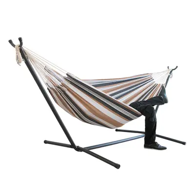 Hammock with Stand Cotton Hammock with Spreader Bars Stand camouflage