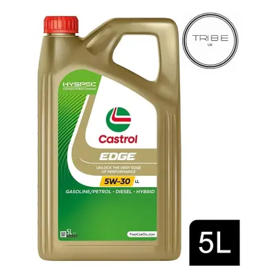 Castrol EDGE Titanium 5W-30 LL Fully Synthetic Engine Oil - Litre 5L