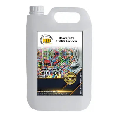 (5000ml - 5L) Heavy Duty Graffiti Remover Porous 500ml 5L