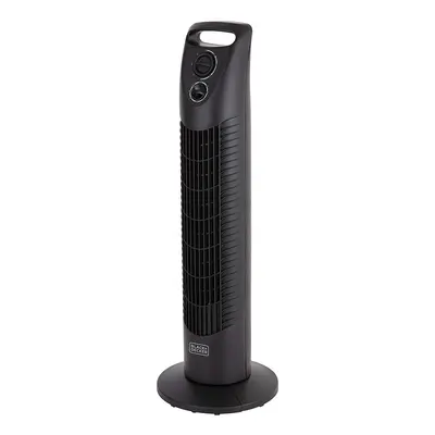 BLACK+DECKER BXFT50002GB Tower Fan, Speed Setting, Inch, Black