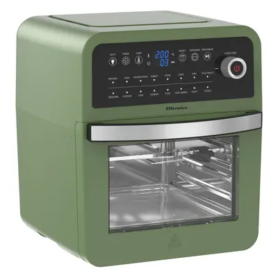 (Sage Green) EMtronics 12L Digital Air Fryer Oven Combi with Timer