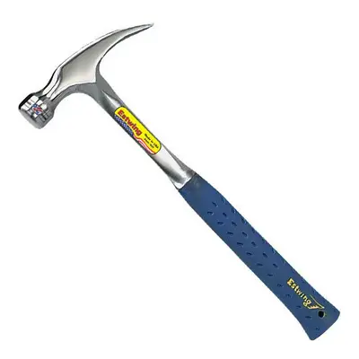 Estwing E320S 20oz Straight Claw Hammer Blue Shock Reduction Grip Length 343mm