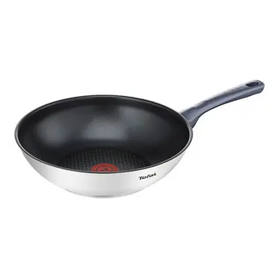 Tefal Daily Cook 28cm Stirfry Wok Stainless Steel Induction Frying Pan