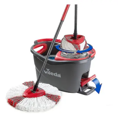 2pcs;red 1/3/4/6 Pieces Compatible With Vileda/o- Microfiber Mop Accessories, Swivel Mop For Flo