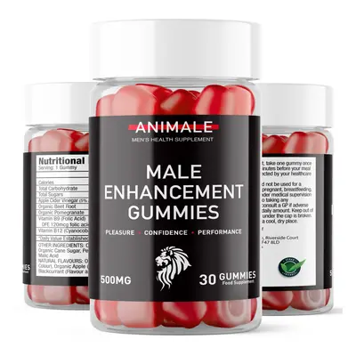 Animale Male Enancement Gummies [ Bottle ] Month Supply