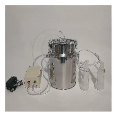 Electric Milker Liter Electric Vacuum Pump Goat Milking Machine Stainless Steel Milker Bucket Co