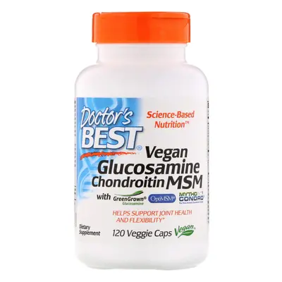 Doctor's Best, Vegan Glucosamine Chondroitin MSM, Veggie Caps