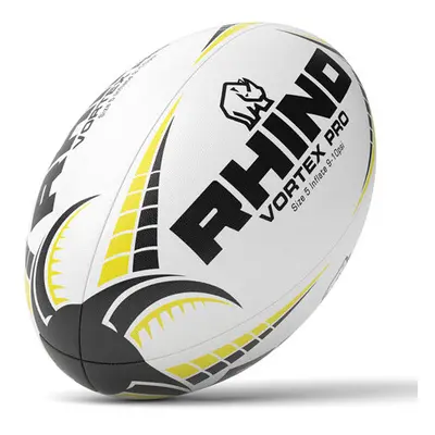 Rhino Vortex Pro Match Rugby Ball - - White