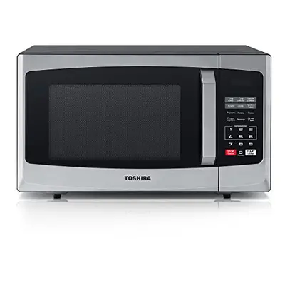 Toshiba 800w 23L Microwave Oven with Digital Display, Auto Defrost, One-Touch Express Cook, Pre-