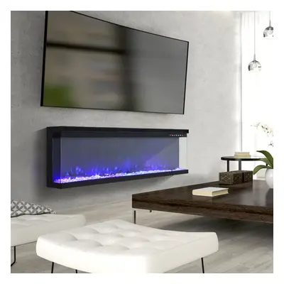 40 Inch Side Electric Fireplace Borderless Electric Fireplace 1500W