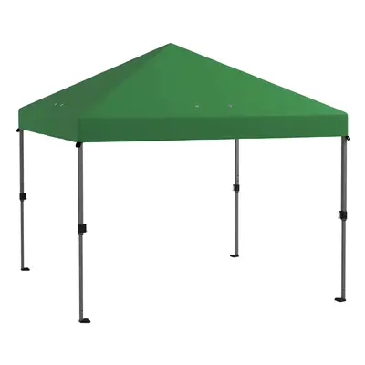 Outsunny x 3(m) Pop Up Gazebo, Instant Shelter with 1-Button Push, Green