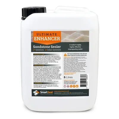 (5 Litres) Smartseal - Sandstone Sealer Ultimate Enhancer Finish - High Quality, Impregnating, S