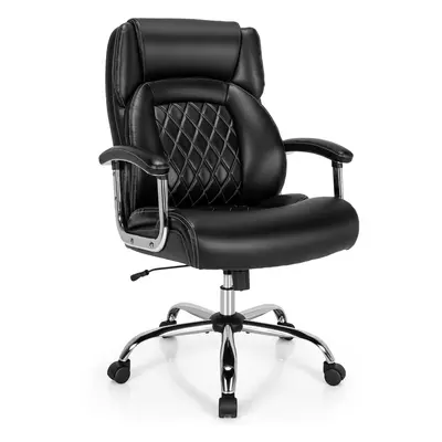 PU Leather Office Chair Modern &Ergonomic Padded Chair Executive Chair