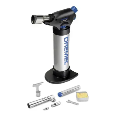 Dremel Versaflame Stationary Butane Gas Burner, Cordless Mini Blow Torch and Heat Gun for Solder