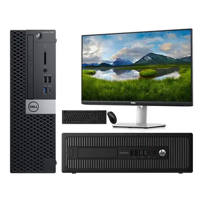 Dell HP PC Computer Bundle Corei5 22" Monitor 16GB Ram 240GB SSD WiFi