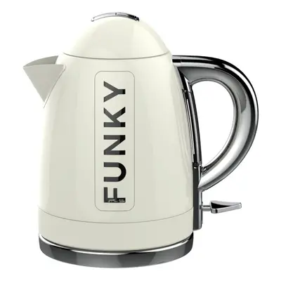 Funky FK01CREAM 3000W 1.7L Funky Kettle, Cream