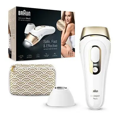 Braun IPL Silk Expert Pro PL5137 Generation IPL, Permanent Visible Laser Hair Removal for Women 