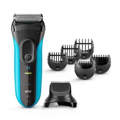 Braun Series 3-in-1 Men Electric Cordless Wet & Dry Shaver + Precision Trimmer