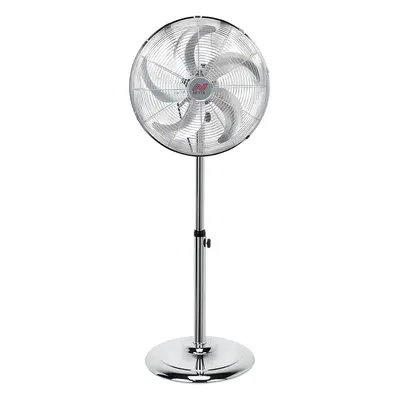 NETTA 16" Metal Floor Fan with Blades, Speeds - 50W