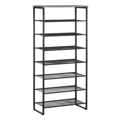 HOMCOM Shoe Rack, 8-tier Shoe Storage Shelf for Pair Shoes for Entryway