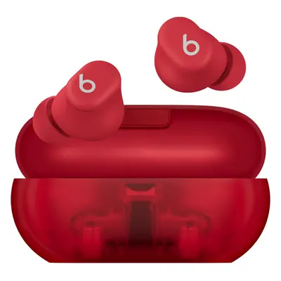 Beats Solo Buds True Wireless In-Ear Headphones - Transparent Red