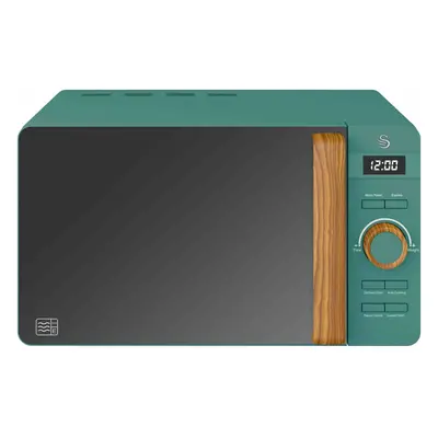 Swan 20L Nordic Digital Microwave Green