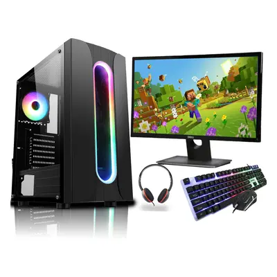 Gaming PC Bundle Intel Core i7 16GB RAM 120GB 1TB HDD GT Windows