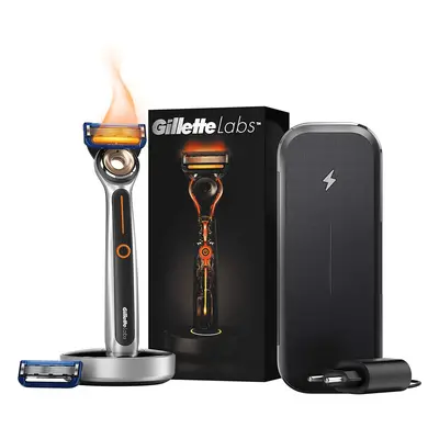 Gillette Labs Heated Razor For Men Travel Kit