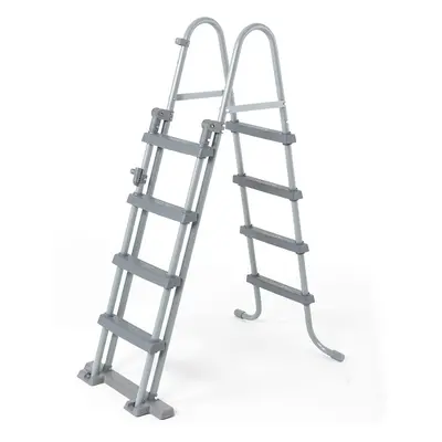 Bestway 4-Step Safety Ladder Pool Ladder Above Ground Pool Ladder Flowclear