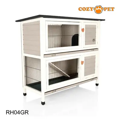 Rabbit Hutch Cozy Pet ft Grey Levels Guinea Pig Hutches Run Ferret Runs