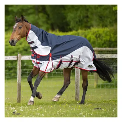 (Navy Blue, 5ft 6) Gallop Equestrian Trojan Fly Turnout Combo