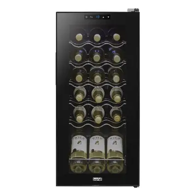 18-Bottle Wine Cooler Fridge With Touch Screen & LED Light