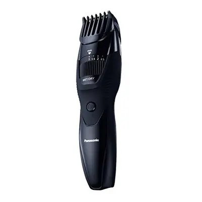 Panasonic ER-GB42 Wet & Dry Electric Beard Trimmer for Men with Cutting Lengths, Standard UK pin