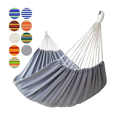 Brazilian Double Hammock Person Extra Large Canvas 220x150cm Total Length 330cm Load 300kg Cotto