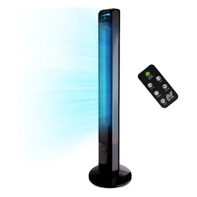 (Black) NETTA 44" Tower Fan with Remote Control